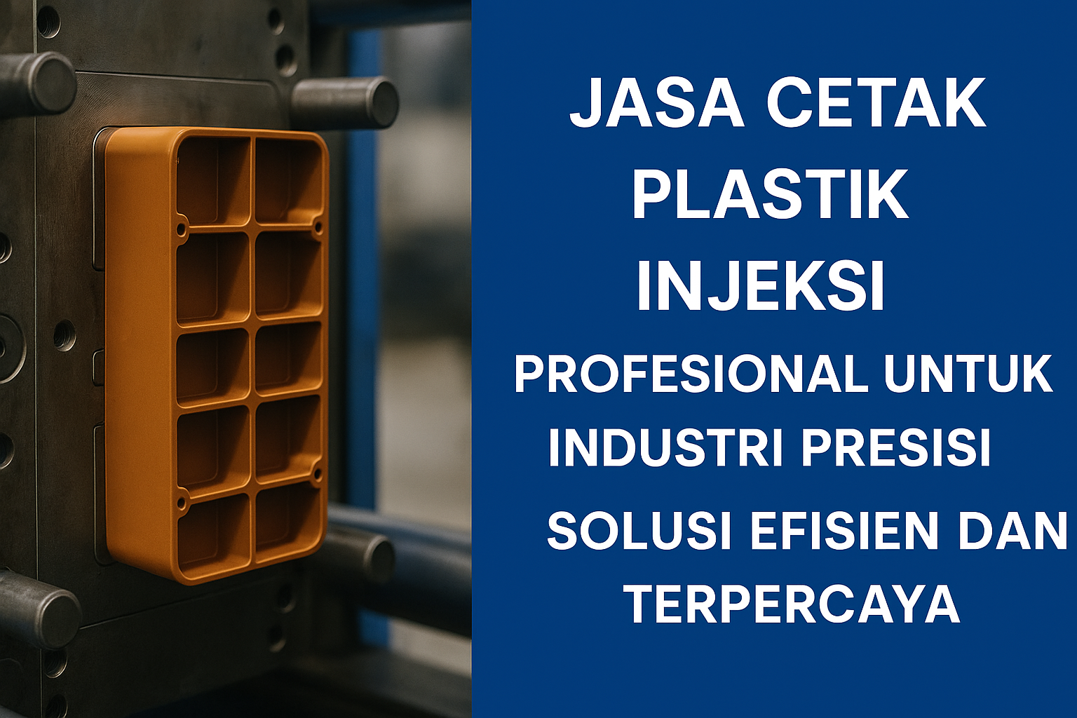 Jasa Cetak Plastik Injeksi Profesional untuk Industri Presisi – Solusi Efisien dan Terpercaya